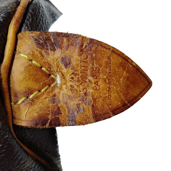 916297M Louis Vuitton Satchel Bag Speedy 35 Brown Monogram - Picture 7 of 12